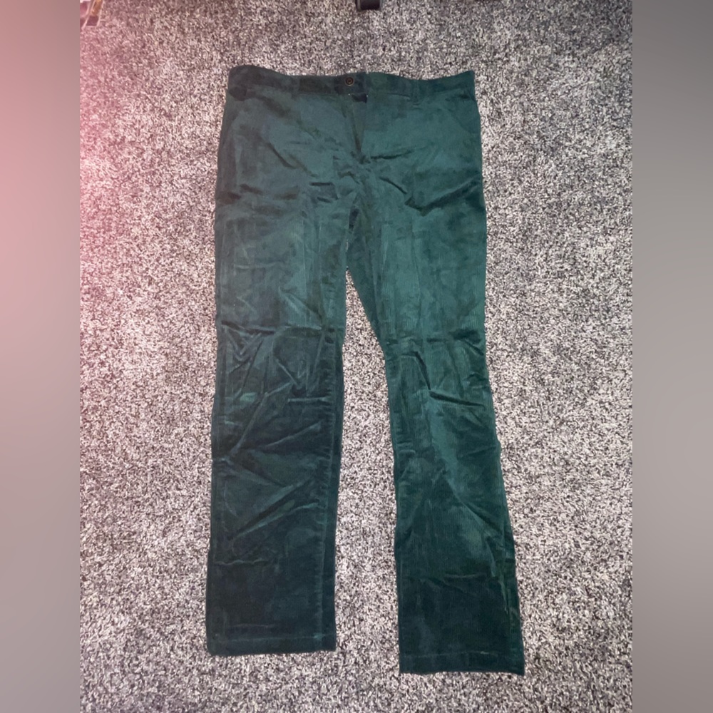Green Corduroy pants from forever 21